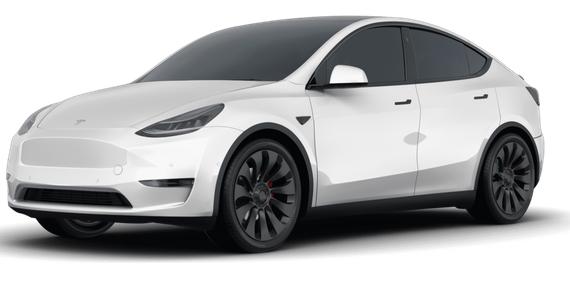 TESLA MODEL Y 2021 5YJYGDEFXMF272176 image